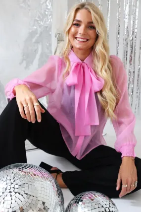 Elina Ls Blouse | Pink | Bluse fra Liberté