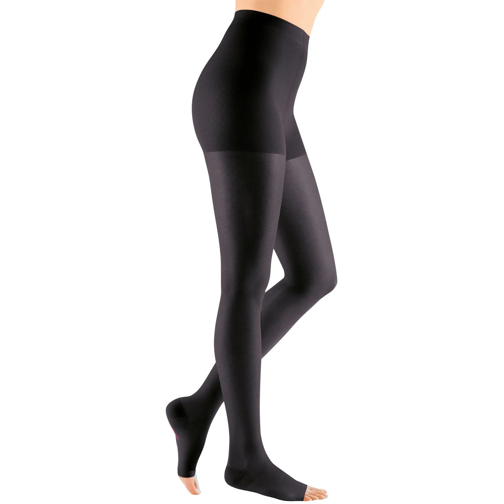 Mediven Sheer & Soft Women's Pantyhose 30-40 mmHg, Open Toe