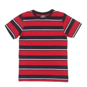 REDTAG Boy's Red T-Shirts